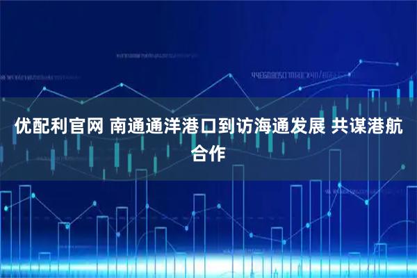 优配利官网 南通通洋港口到访海通发展 共谋港航合作