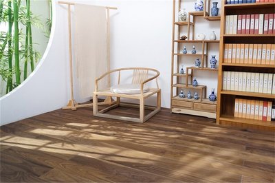 大自然地板加盟产品 实木地板木香居系列地板装修效果图